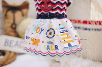 Nautical Girl Ships AHOY RM6 Royal Myknitt