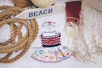 Nautical Girl Ships AHOY RM6 Royal Myknitt
