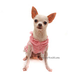 Teacup Chihuahua Clothes DIY with Pearls Myknitt 