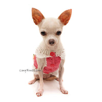 Dog Bridesmaid Dress Cute Chihuahua Clothes by Myknitt
