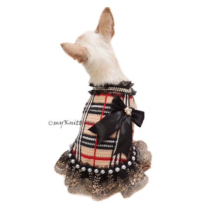 Custom chihuahua clothes crochet Myknitt