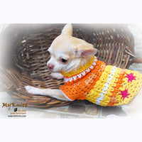 Summer Breeze Dog Clothing Cute Chihuahua Clothes DK811 by Myknitt (2)