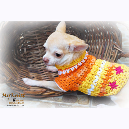 Summer Breeze Dog Clothing Cute Chihuahua Clothes DK811 by Myknitt (2)