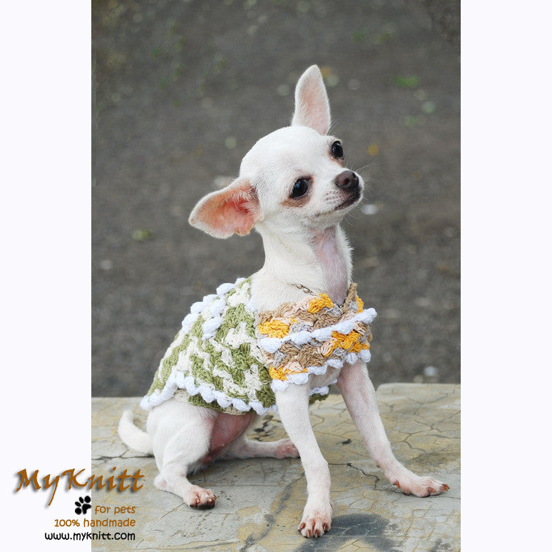 Unique Soft Pastel Chihuahua Clothes Dog Coat DK828