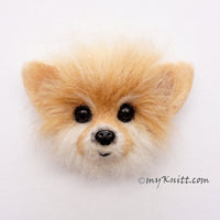 Pomeranian Dog Pin Custom , Custom Pet Memorial Gift