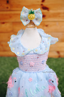 Aloha Hawaii Flamingo Dress RM12 Royal Myknitt