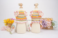 Sweet Spring Bird Crochet Dog Dress RM18 Royal Myknitt