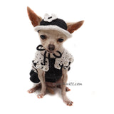 Butterfly Dog Dress Crochet by Myknitt