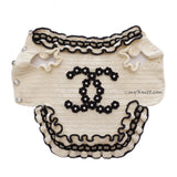 inspired by Chanel Dog Dress Crochet DF261 Myknitt 