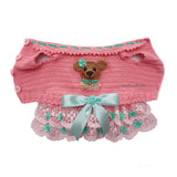 Teddy Bear Pink Tutu Dress Crochet DF267 Myknitt