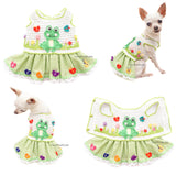 Mr Frog Cute Dog Dress Crochet DF270 Myknitt