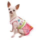 Teddy Balloon Cute Dog Dress DF284 Myknitt