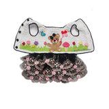 Black Lace Dress Teddy Balloon Pet Clothes DF324