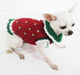 Christmas Warm Dog Sweater with Beads DF5