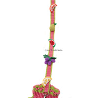 Fruit Crochet Dog Harness and Leash Choke Free Pet Harness DH87