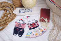 Sailor Nautical Boy Ships AHOY RM7 Royal Myknitt