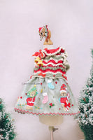 Matcha Christmas Teddy Bear Dress RM15 Royal Myknitt