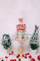Matcha Christmas Teddy Bear Dress RM15 Royal Myknitt