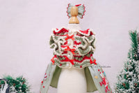 Matcha Christmas Teddy Bear Dress RM15 Royal Myknitt