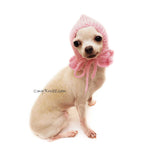 cute dog chunky chowl scarf knit by Myknitt