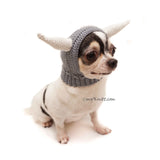 Funny Dog Costume Viking, Viking Dog Hats, Cat Hats by Myknitt 