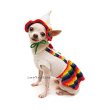 Dutch Girl Dog Dresses with Dog Sun Hats by Myknitt
