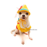 Custom Dog Clothes, Crochet Dog Hat by Myknitt