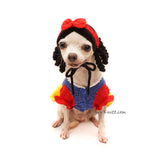 Crochet Dog Wigs, Dog Halloween Costumes, Myknitt Designer Dog Clothes