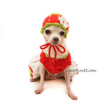 Custom Chihuahua Clothes Dog Hat Crochet by Myknitt