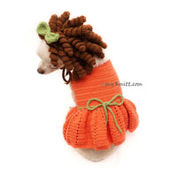 Funny Dog Costume Princess Merida by Myknitt