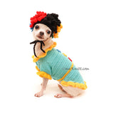 Funny Dog Costume for Birthday Party, Clown Dog Wig Crochet, Myknitt 