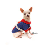 USA Independence Day Pet Clothes Crochet by Myknitt