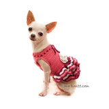 XXS Dog Clothes Cotton Crochet by Myknitt