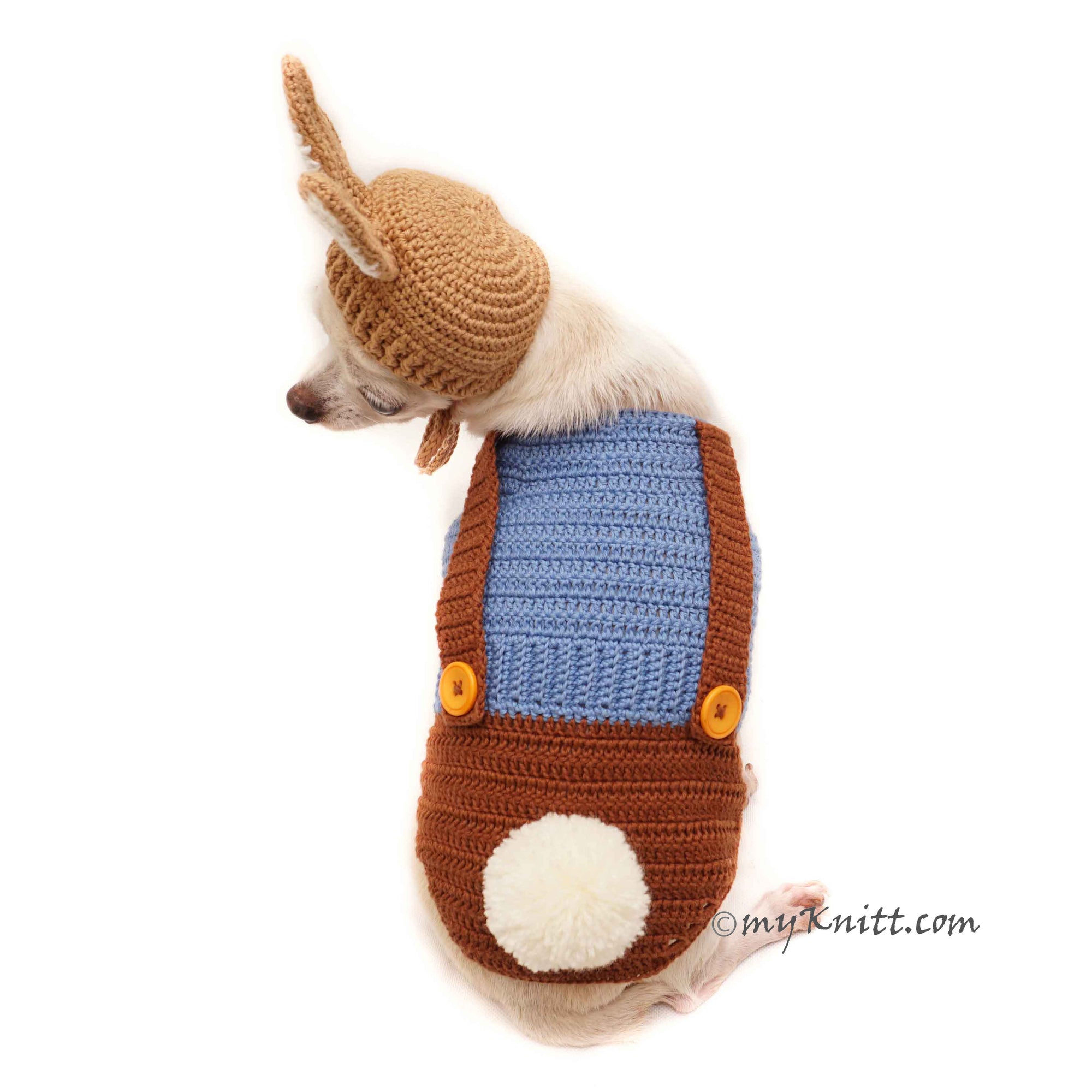 Peter Rabbit Pet Costume, Rabbit Bunny Dog Costume Dog Hat DF149 Mykni ...
