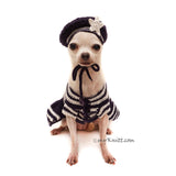 US Navy Sailor Dog Beret Crochet by Myknitt