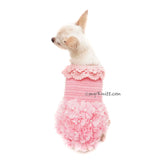 Small dog dress custom fit Myknitt