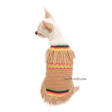 Pocahontas Costume for Cats Dogs Crochet by Myknitt