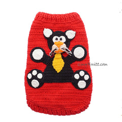 Cute Costume Cats Applique Crochet by Myknitt