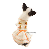 Ivory dog flower girl dress Crochet by  Myknitt