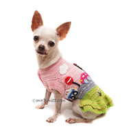 Urban City Traffic Car Pink Dress DF224