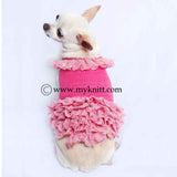 Barbie Chihuahua Clothes Ballerina Pink Dog Dresses Crochet  DF50 Myknitt (3)