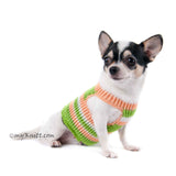 Cotton Pastel Dog Harness Chihuahua DH12 - Myknitt (1)
