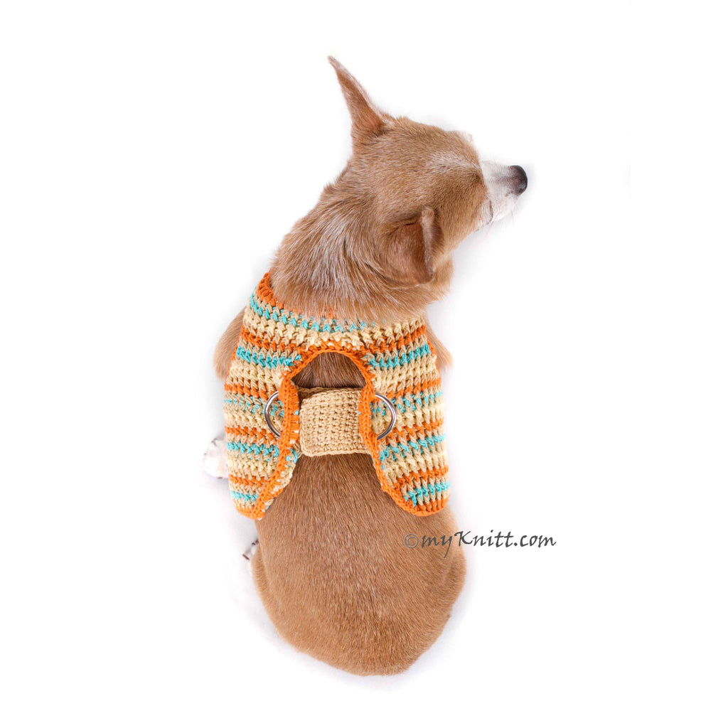 Velcro Adjustable Puppy Harness Choke Free Chihuahua Harness DH76