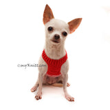 Chihuahua Clothes, Chihuahua Harness, Dog Harness Small by Myknitt