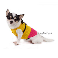 Pink Minion Dog Costume Cute Girl Despicable Me Pet Clothes for Halloween DK783 by Myknitt (3)