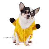Pikachu Dog Hoodie Pokemon Go Pet Costume for Halloween DK784 - By Myknitt (1)