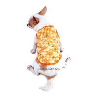 Luxury Dog Clothes with Crystals and Pearls Personalized Pet Harness DK914