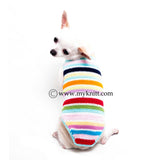 Colorful Cute Dog Clothes Cotton Handmade Crochet DK995