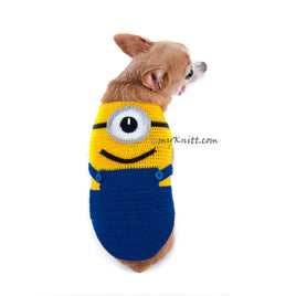Minions Despicable Me Stuart Dog Costume DK997 Myknitt