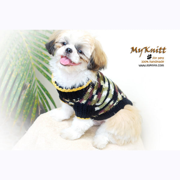 Army dog deals sweater